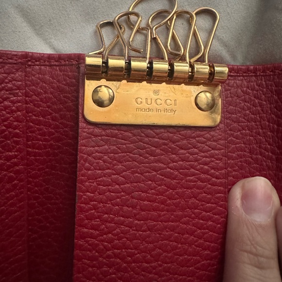Gucci GG Marmont Leather Key Case - Picture 7 of 10